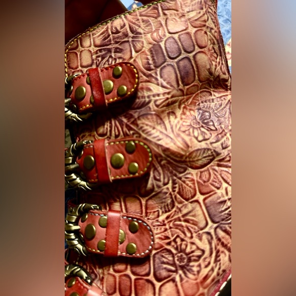 NEW L`Artiste by Spring Step Women's Leather Boots Wonderland SIZE 38 Fit 7.5/8 - Picture 14 of 14